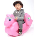 2016 Kindergarten cute animal plastic rocking horse for kids